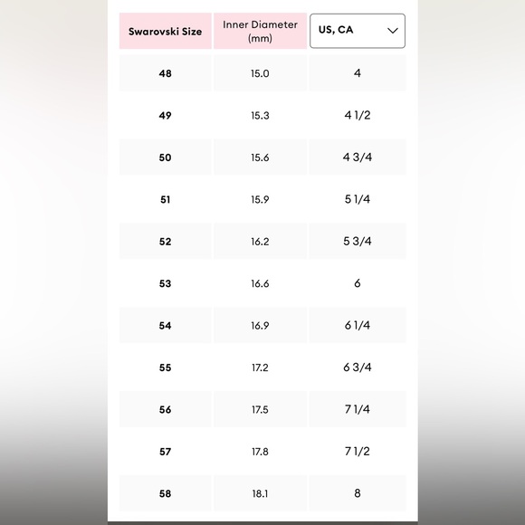 Swarovski Floral Motif Ring in Pink Crystal - Picture 16 of 16